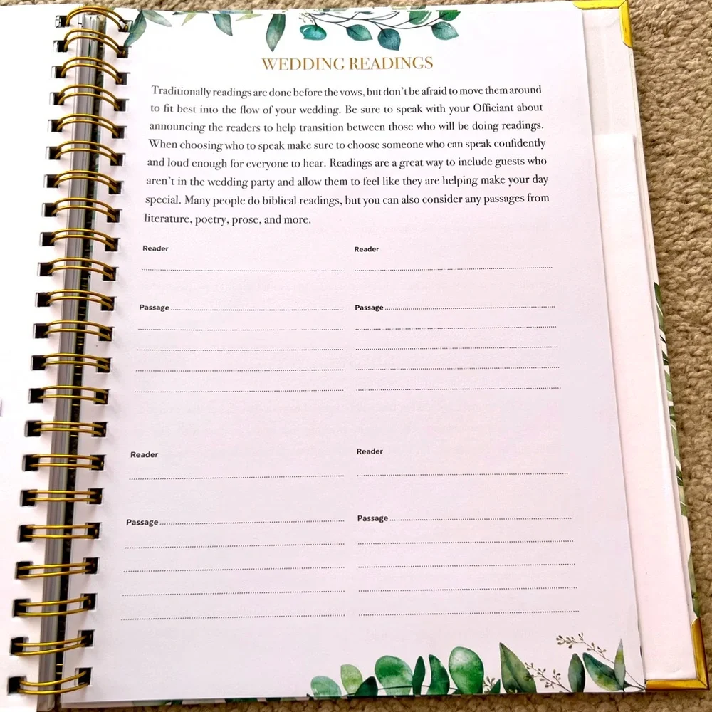 The Wedding Planner Book